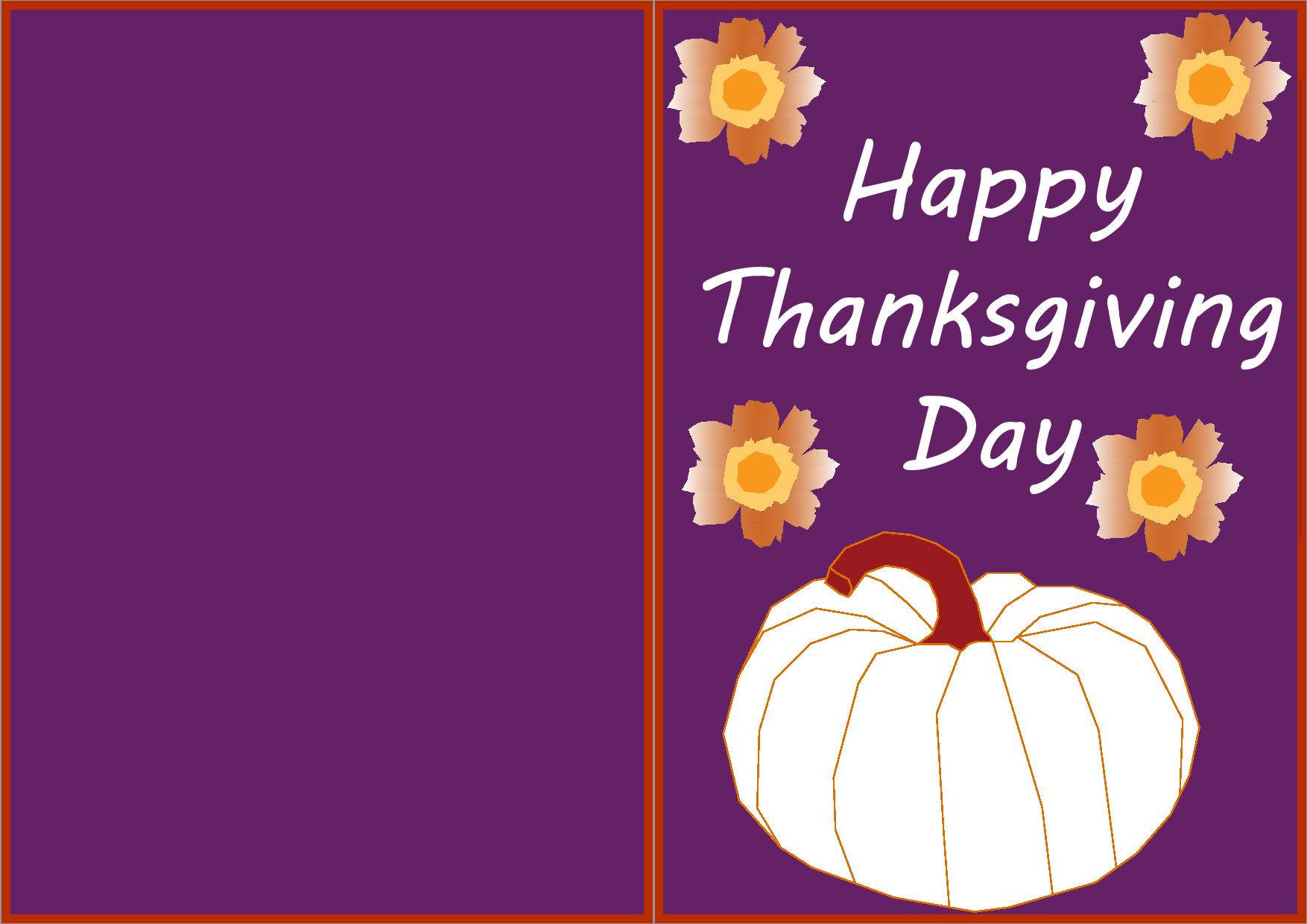 Free printable thanksgiving cards Amelie Marks